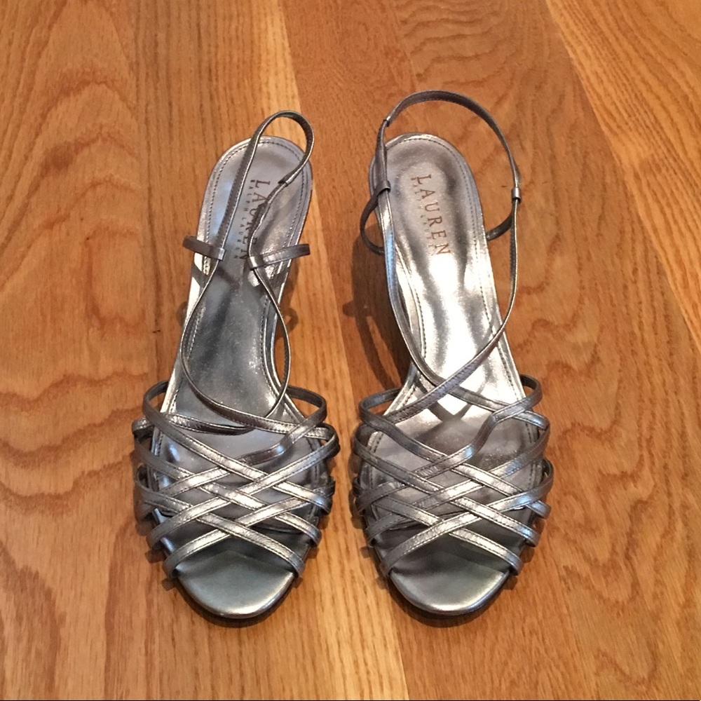 LAUREN RALPH LAUREN Silver Heels
